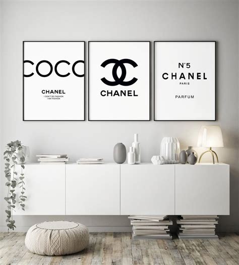 Coco Chanel Wandbilder 